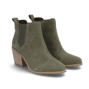 TOMS Everly Leather Bootie
